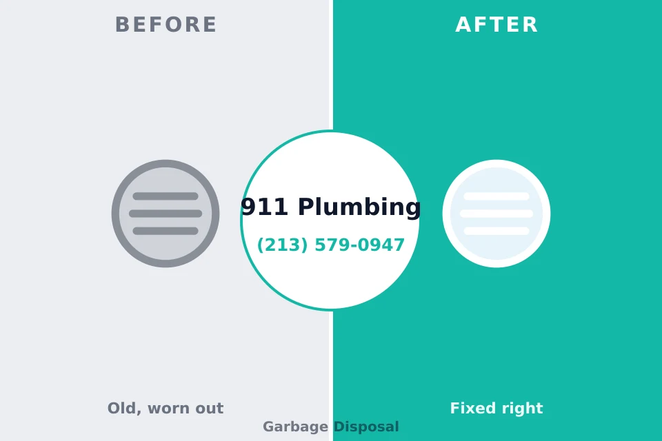 Before and after: plumbing repair Hockinson, WA